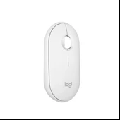 LOGITECH PEBBLE M350S BEYAZ KABLOSUZ SESSİZ MOUSE 910-007013 thumbnail 3