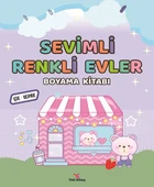 Sevimli Renkli Evler Boyama Kitabı thumbnail 1