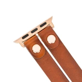 Apple Watch Uyumlu Deri Kordon Ely Double Tour RST2EF thumbnail 5