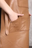 Dana Derisi Önlük Taba Renk thumbnail 3