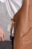 Dana Derisi Önlük Taba Renk Erkek thumbnail 4