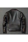 Eskitme Biker mont Hakiki deri thumbnail 6