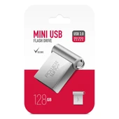 Powerway Mini 128GB Metal Mini USB 3.0 Flash Bellek thumbnail 2