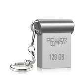 Powerway Mini 128GB Metal Mini USB 3.0 Flash Bellek thumbnail 1