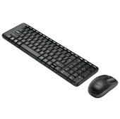 Logitech MK220 Q Tr Siyah Kablosuz Klavye Mouse Set thumbnail 2