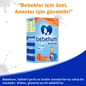 Bebehum 4 Numara Devam Sütü 12 Ay+ 800 gr x 8 Adet thumbnail 3