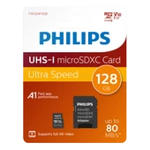 PHILIPS 128GB MICRO SDXC 80 MB/S C10 FM12MP45B/00 thumbnail 1