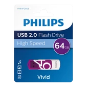 PHILIPS 64GB USB 2.0 25/10MB/S FM64FD05B/00 thumbnail 1
