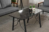 Zigonzi  Rüya, 2+1+1 Bahçe-Balkon Mobilyası, Antrasit thumbnail 4