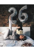 MSDA 26 Yaş Gümüş Folyo Balon thumbnail 1