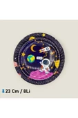 MSDA Karton Tabak 8li - Uzay Tema - 23 Cm thumbnail 2
