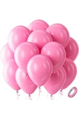 MSDA Açık Pembe Balon 25 Adet Krom thumbnail 1