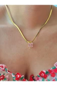 ÇELİK İTALYAN ZİNCİRLİ FOUR-LEAF KOLYE thumbnail 1