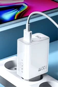 BUFFER® 120W USB Hızlı Type C Uçlu Kablolu Şarj Aleti thumbnail 8