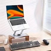 BUFFER® 360 Derece Dönebilen Hava Aldıran Laptop Standı thumbnail 1