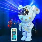 BUFFER® Stickerlı ,Kumandalı ASTRONOT Model Gece Lambası thumbnail 4