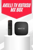 Mx Box Android Tv Media Sound 4K Ultra HD Görüntü Kaliteli thumbnail 1