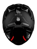 Mt Helmets Kask Thunder 4 Sv Solıd A1 Matt Black Şeffaf Vizör thumbnail 2
