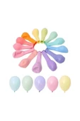 Makaron Mor Pastel Balon 10'lu thumbnail 3