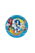 Sonic Temalı Karton Tabak Bardak 8'li thumbnail 2