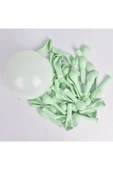 Makaron Yeşil Pastel Balon 10'lu thumbnail 1