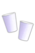 Makaron Karton Bardak, 8 Adet - Lila thumbnail 1