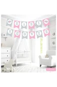 Baby Shower Pembe Harf Afiş thumbnail 2
