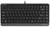 A4 TECH FK11 SLIM Q KLAVYE USB GRİ thumbnail 1