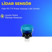 Fakir RS 770 Robot Süpürge Lidar Sensör thumbnail 1