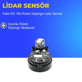 Fakir RS 780 Robot Süpürge Lidar Sensör thumbnail 3