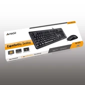 A4 TECH KR-9276 Q USB STANDART KLAVYE+OPTİK MOUSE thumbnail 7