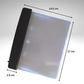 BUFFER® Kitap Arası Okuma Işığı Led Panel Kitap Okuma Lambası thumbnail 7