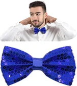 Mavi Payetli Pullu Papyon thumbnail 4