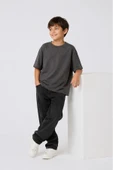Unisex Basic Kısa Kollu Çocuk T-Shirt thumbnail 6