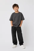 Unisex Basic Kısa Kollu Çocuk T-Shirt thumbnail 5