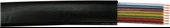 6 lı Yassı Data Kablosu 10 Metre thumbnail 2
