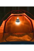 80 Watt Usb Şarjlı Kamp Ampulü - Kancalı Kamp Çadır Lambası 6500K (Teleskopik) thumbnail 3