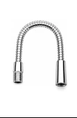 Metal Spiral Hortum (20cm-8mm) Krom Kaplama Masa lambası Aplik vb için (M10) thumbnail 2