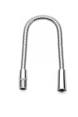Metal Spiral Hortum (30cm-8mm) Krom Kaplama Masa lambası Aplik vb için (M10) thumbnail 2