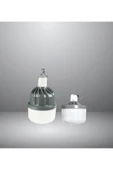 80 Watt Usb Şarjlı Kamp Ampulü - Kancalı Kamp Çadır Lambası 6500K (Teleskopik) thumbnail 1