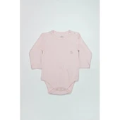 Bistyle Natural Basic Style Uzun Kol Body 17104 Pembe thumbnail 1