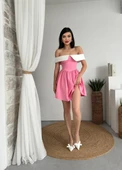 Nalia Beyaz Yakalı Elbise thumbnail 4
