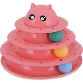3 Katlı Kedi Oyuncağı Turntable Cat Toy thumbnail 4