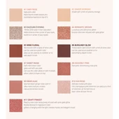 2aN Eyeshadow Palette - Rosely Blossom 9.5 gr thumbnail 3