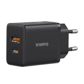 BASEUS CUBE 20W ADAPTÖR-SİYAH thumbnail 1