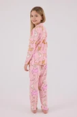 RolyPoly Kız Çocuk Gömlek Pijama Açık Pembe thumbnail 3