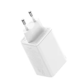 BASEUS GAN6 65W ADAPTÖR +100W KBL BEYAZ thumbnail 4
