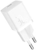 BASEUS GaN5 MİNİ 30W ADAPTÖR-BEYAZ thumbnail 1
