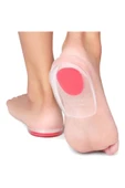 CMT Topuk Silikonu Şeffaf Pembe thumbnail 1