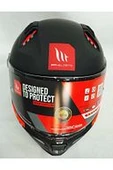 MT Kask Revenge 2 Solid A1 Matt Black Şeffaf Vizörlü thumbnail 15